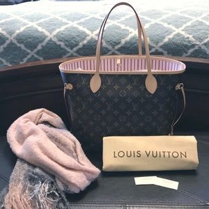 Louis Vuitton Rose Ballerine Neverfull MM
